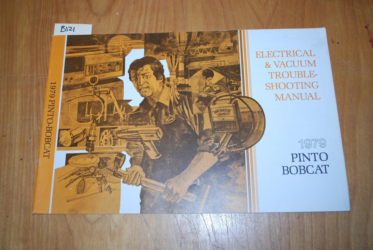 1979 ford / Pinto / Bobcat Electical & vacuum troubleshooting manual - B121