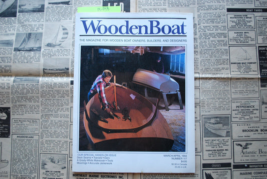 WoodenBoat Magazine "A Grady White Makeover" Mar / April 1994 No. 117 M-048