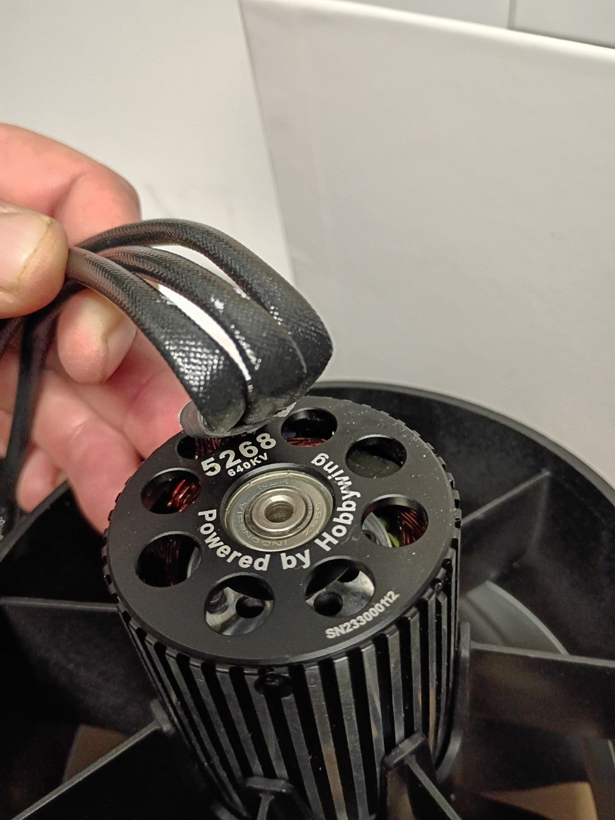 HSDJETS 120mm Semi-metallic 12s 640kv 8.6kg Thrust Ducted Fan