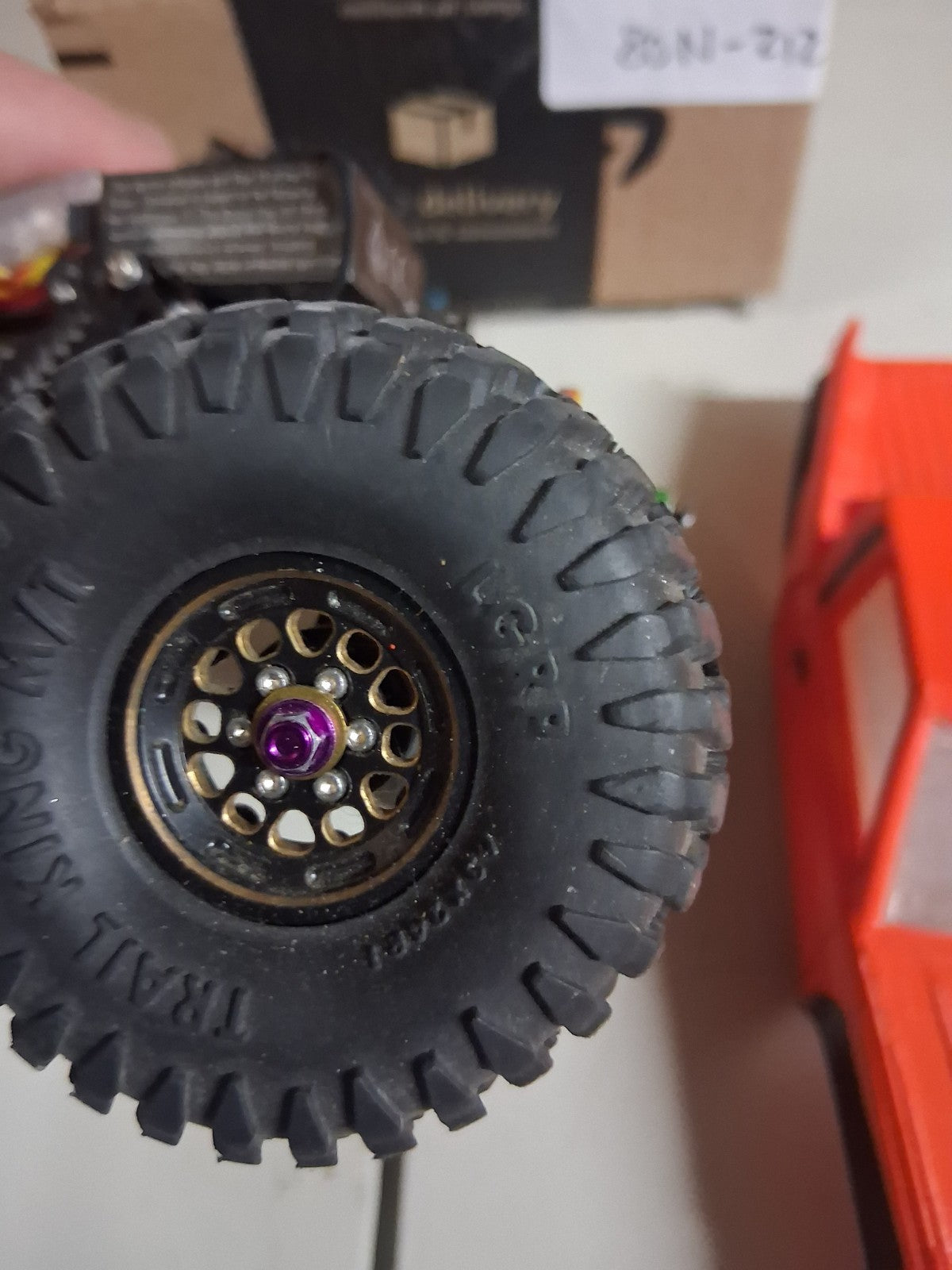 Highly Upgraded HEAVY SCX24 Crawler - All metal, 4WS, custom body - 80N-212