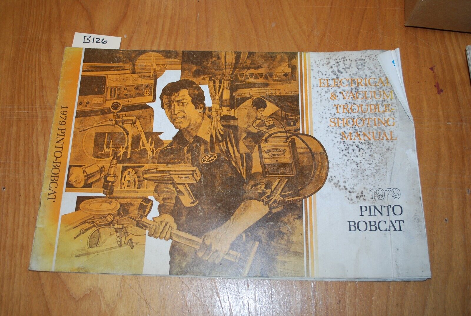 1979 ford / Pinto / Bobcat Electrical & vacuum troubleshooting manual - B126