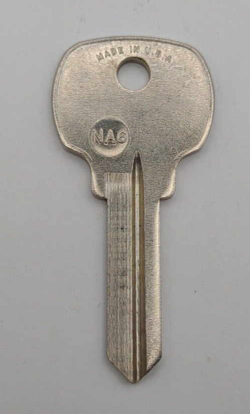 Vintage NA6 Ace USA Key Blank - Various Locks Qty (1) #K008