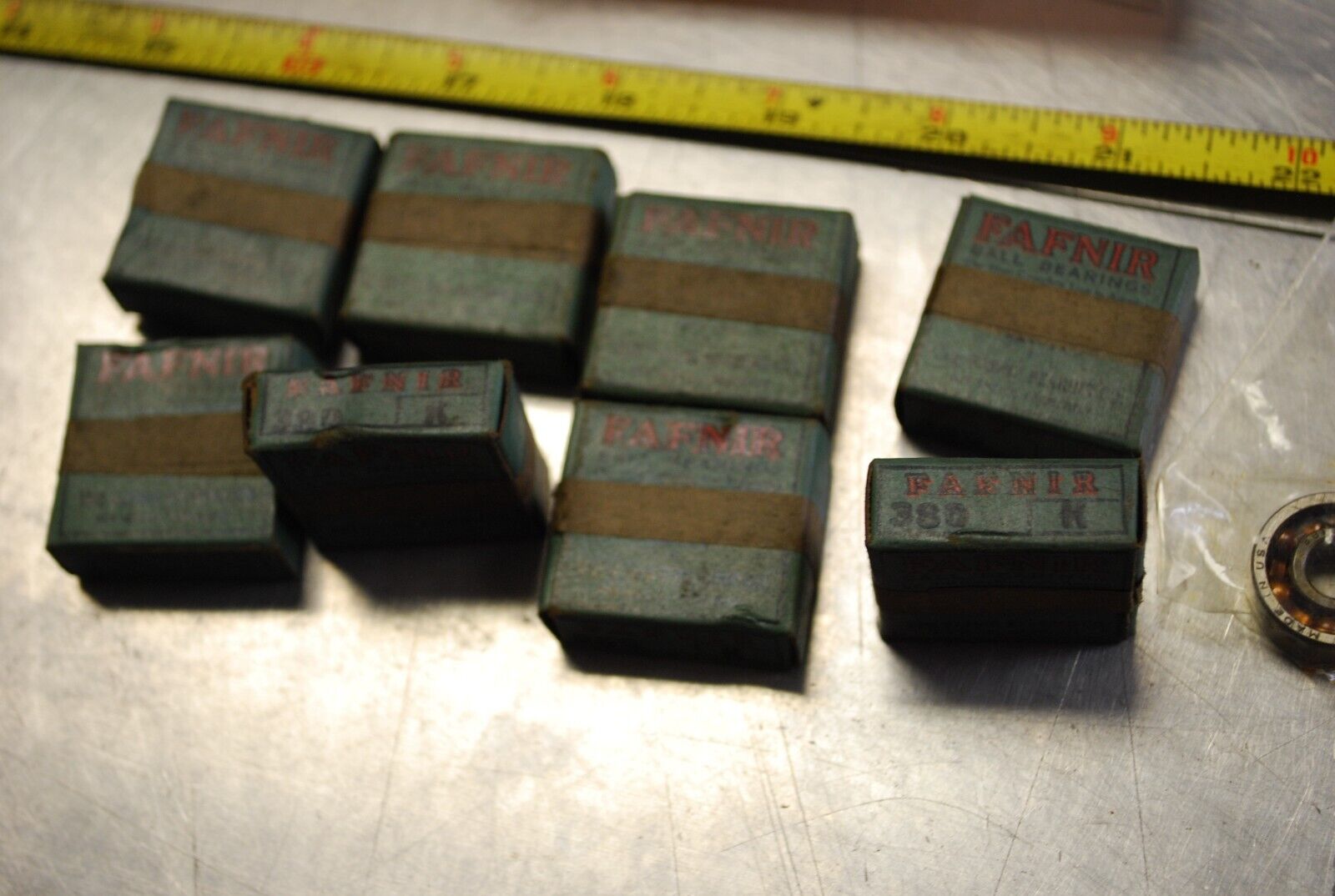 Fafnir 38DK Ball Bearings - Lot of Qty (9) NOS - RBL116