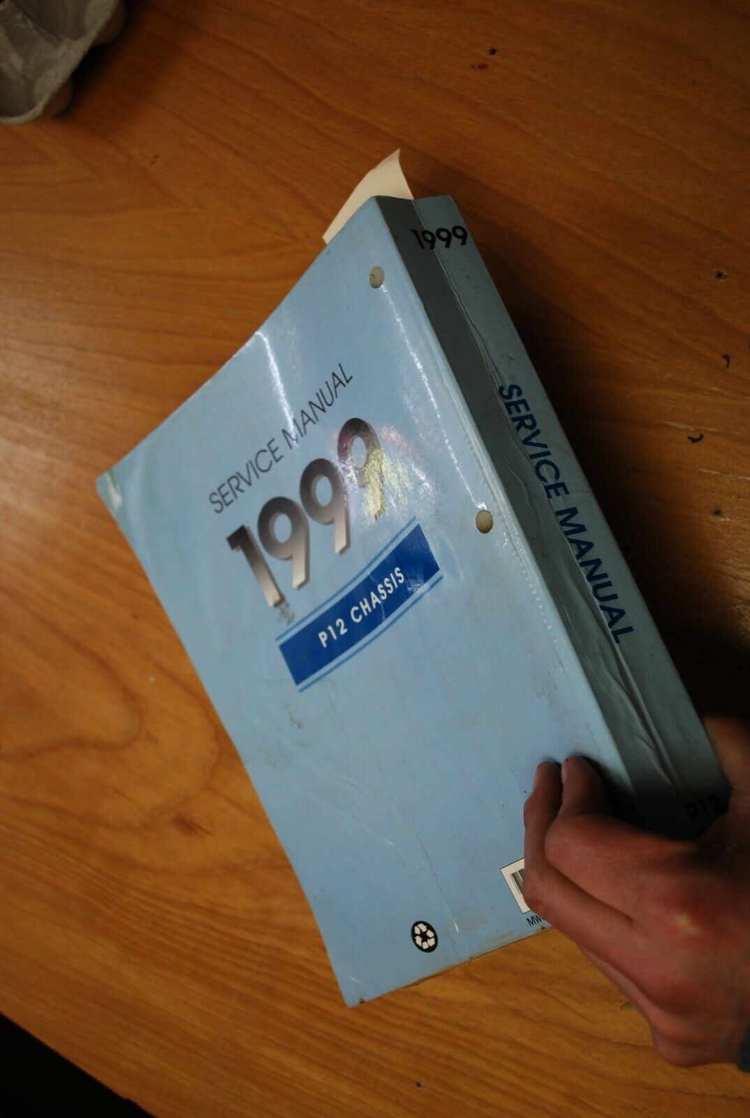 1999 P12 Chevrolet Motorhome Chassis Service Manual - B096