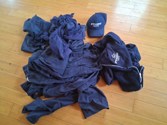 Pile Of Oconnor Parts Carhart Clothing