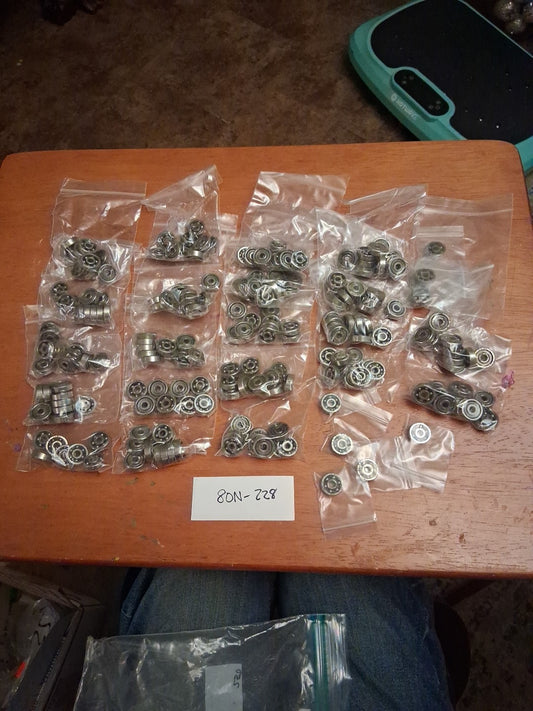 Lot of 219 vintage NOS New Departure SP34 Precision Ball Bearings Lot 80N-228