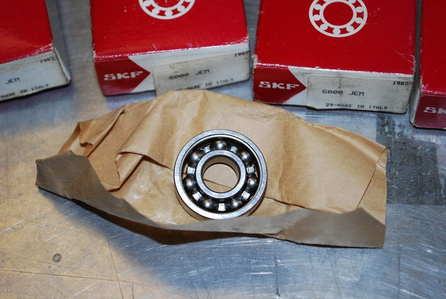 SKF 6000 JEM Ball Bearings - Lot of Qty (4) NOS - RBL055
