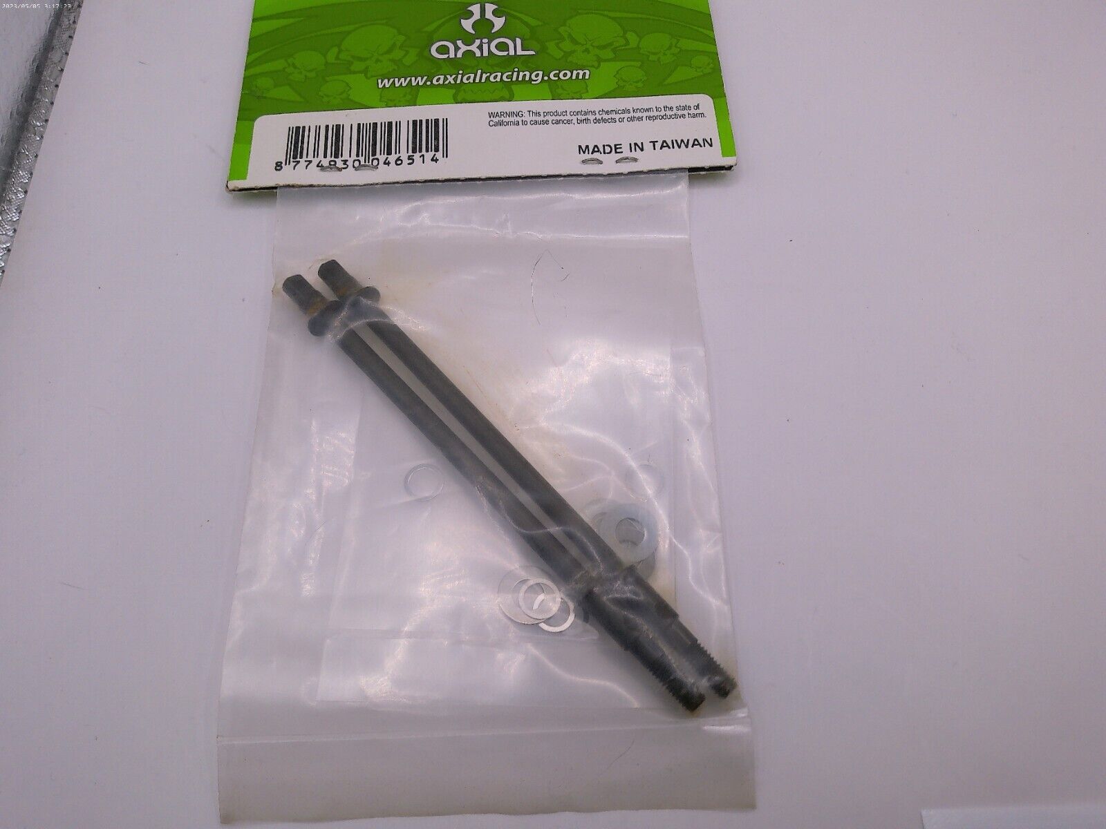 Axial AX30421 Straight Axles (Pair) - RC016
