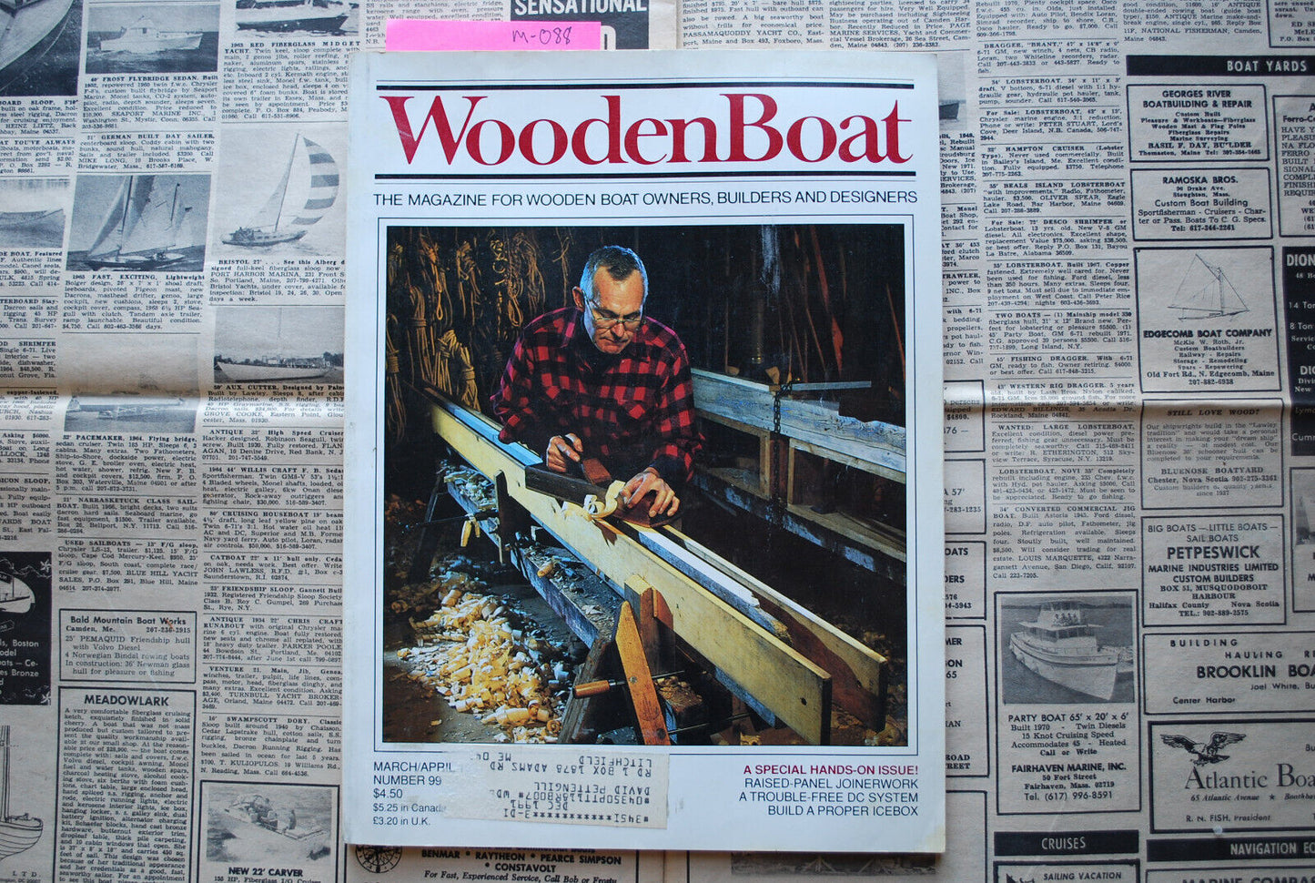 WoodenBoat Magazine "A Trouble Free DC System" Mar / April 1991 No. 99 M-088