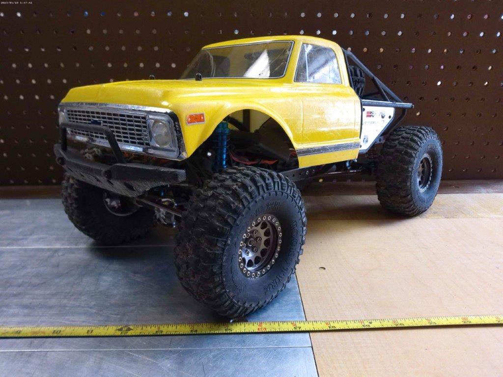 Vaterra 1972 Chevy Ascender 1/10 4wd RC Crawler / Trail Truck – upgraded #007
