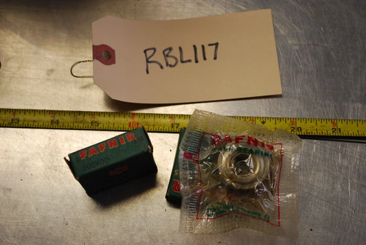 Fafnir 200KDD Ball Bearings - Lot of Qty (2) NOS - RBL117