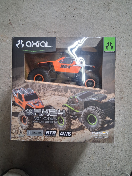 Axial AX24 XC-1 XC1 1/24 Scale 4WD RTR 4WS Mini Crawler Truck Orange - 80N-232