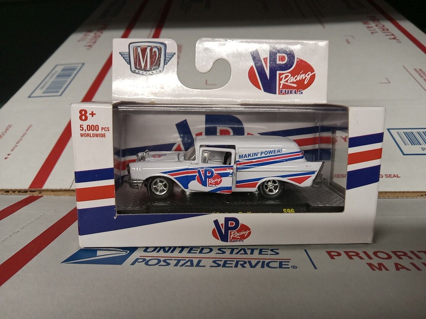 2021 M2 MACHINES, 1957 CHEVY SEDAN DELIVERY VP Racing, O'reilly Exclusive 