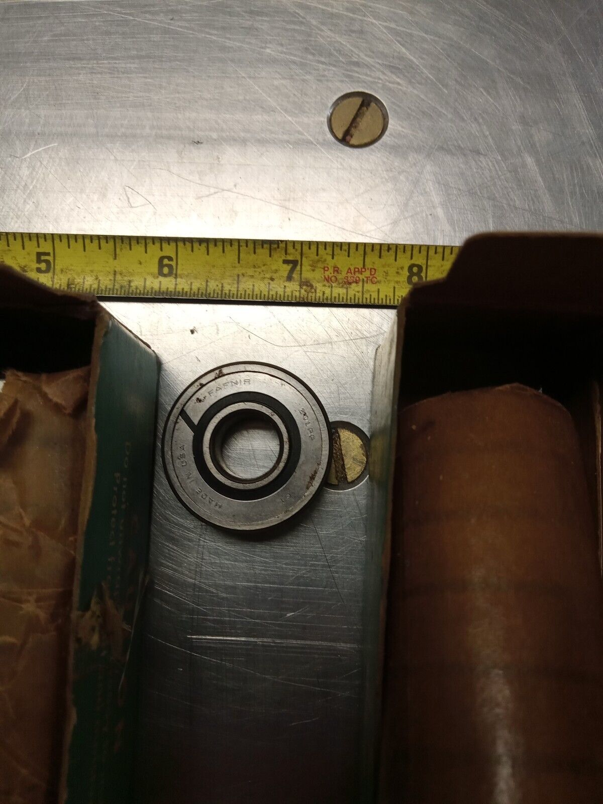 FAFNIR 201PP Ball Bearings - Lot of Qty (20) NOS - RBL015