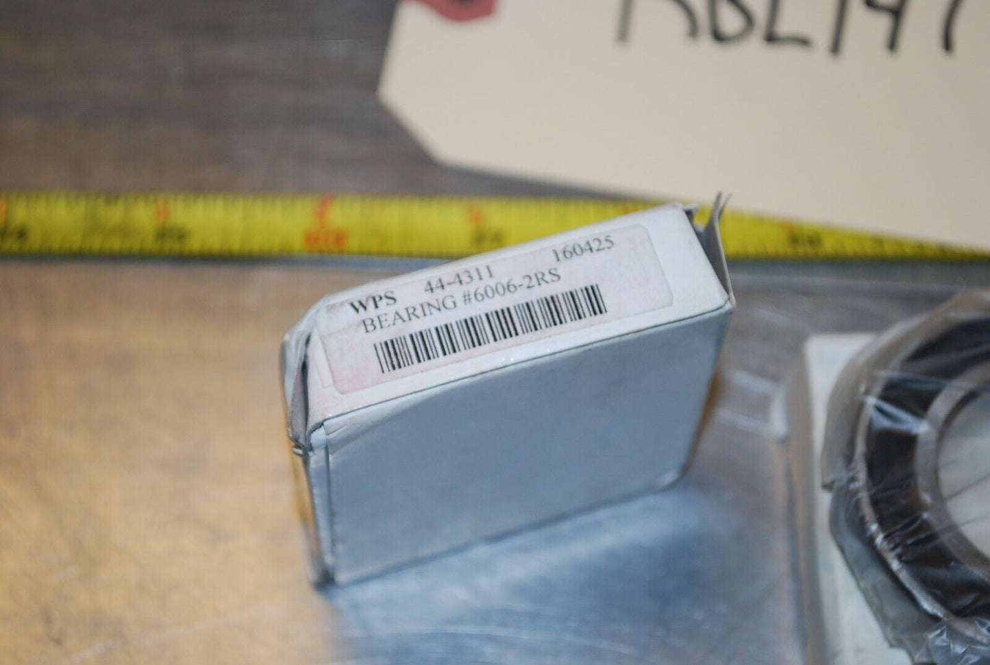 WBS 6006-2RS Ball Bearings - Lot of Qty (2) NOS - RBL147