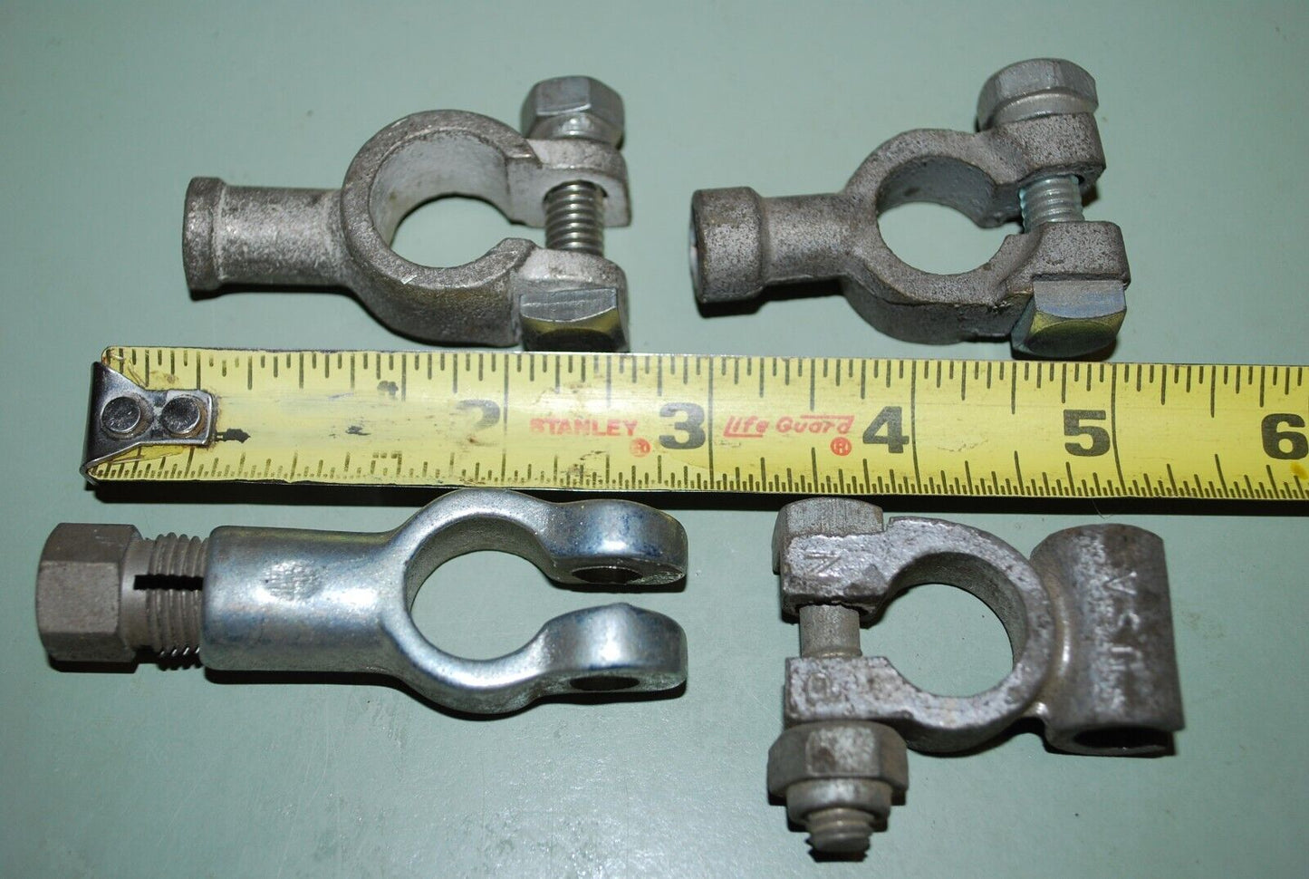 Assorted N.O.S. Automotive Battery Terminal Connectors 4 pieces Lot #JB130-20