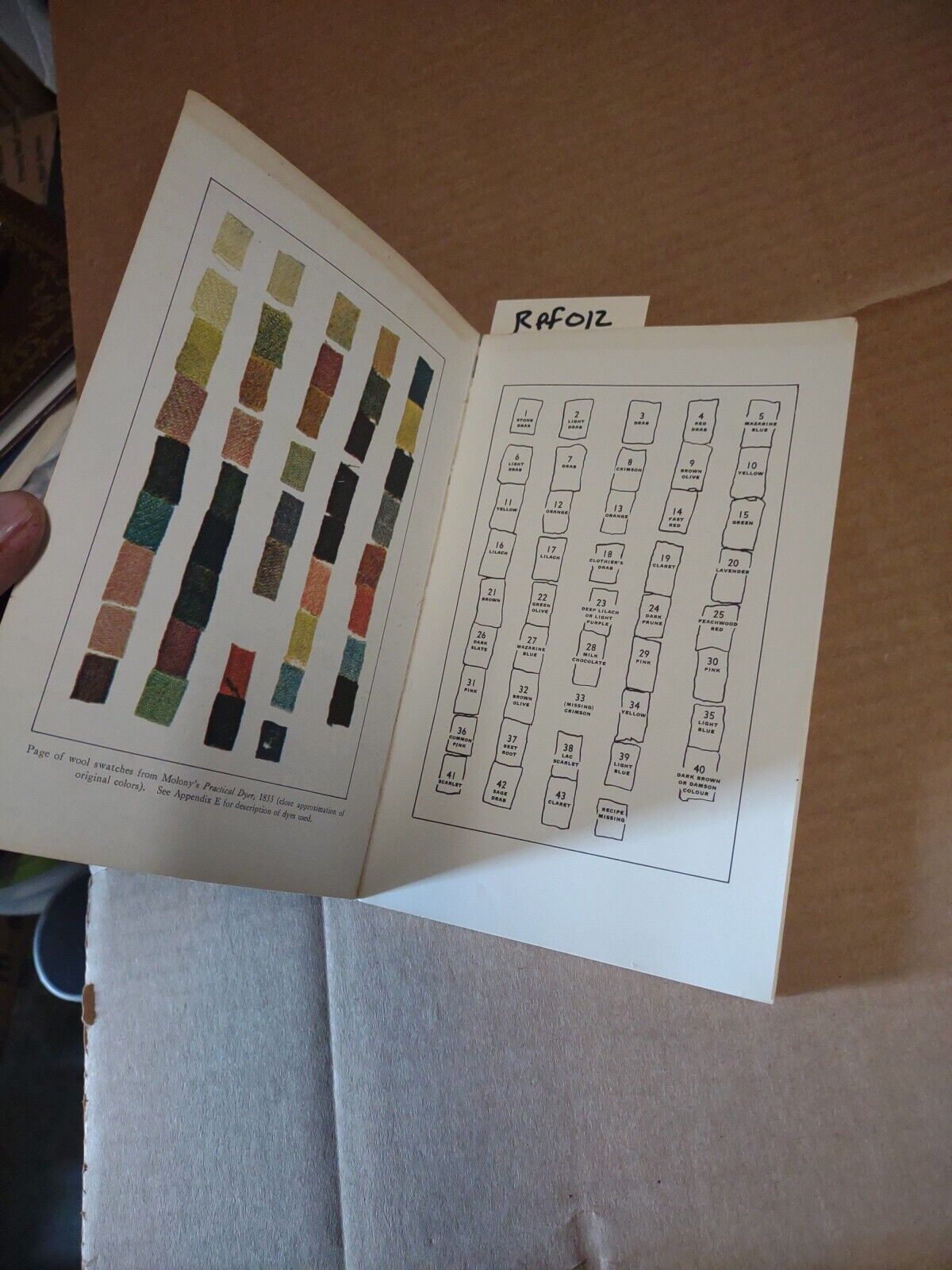 Natural Dyes and Home Dyeing (Dover Pictorial Archives) by Adrosko #ref012