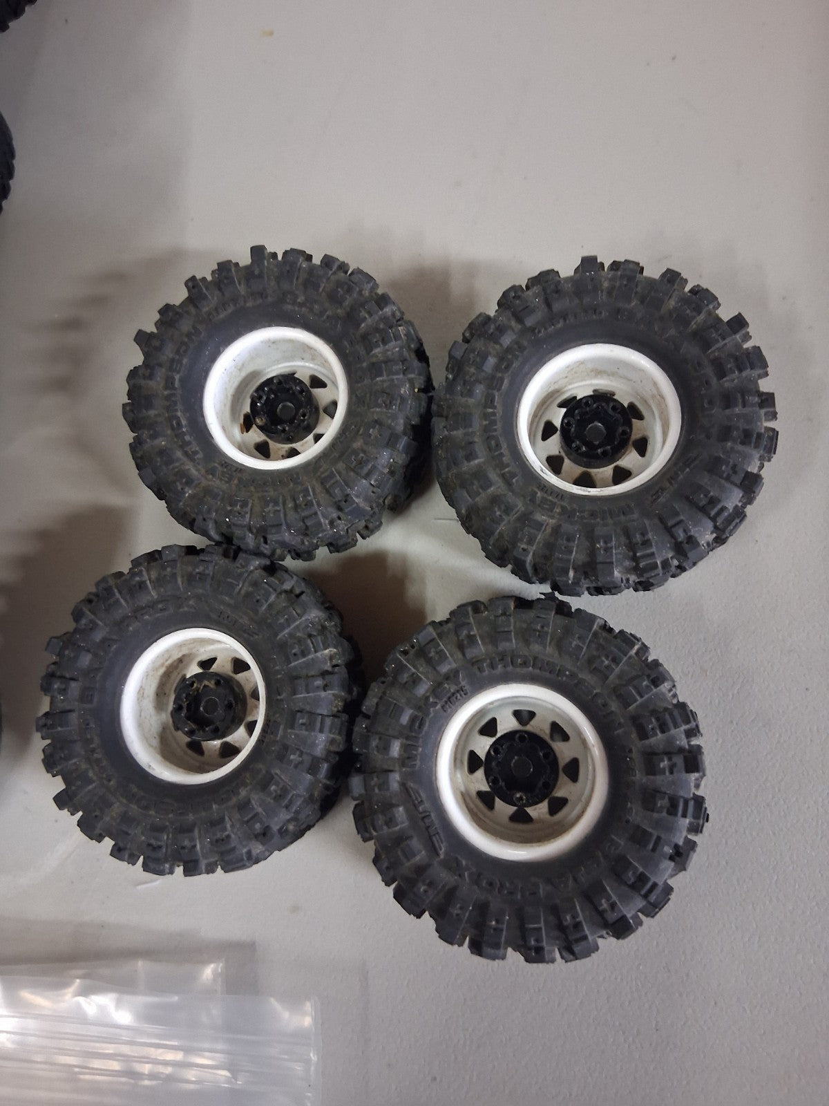 Lot Of Multiple aets of SCX 24 1/24 tires and wheels - 80N-205