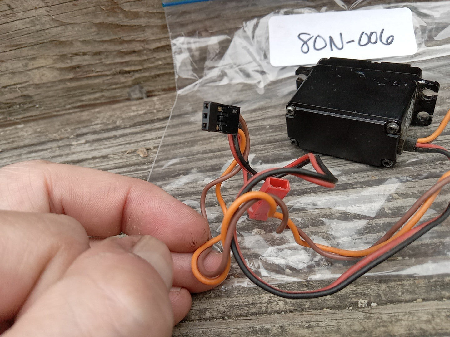 Holmes Hobbies BLS SHV500v2 12v RC Crawler Servo, Tested - 80N006
