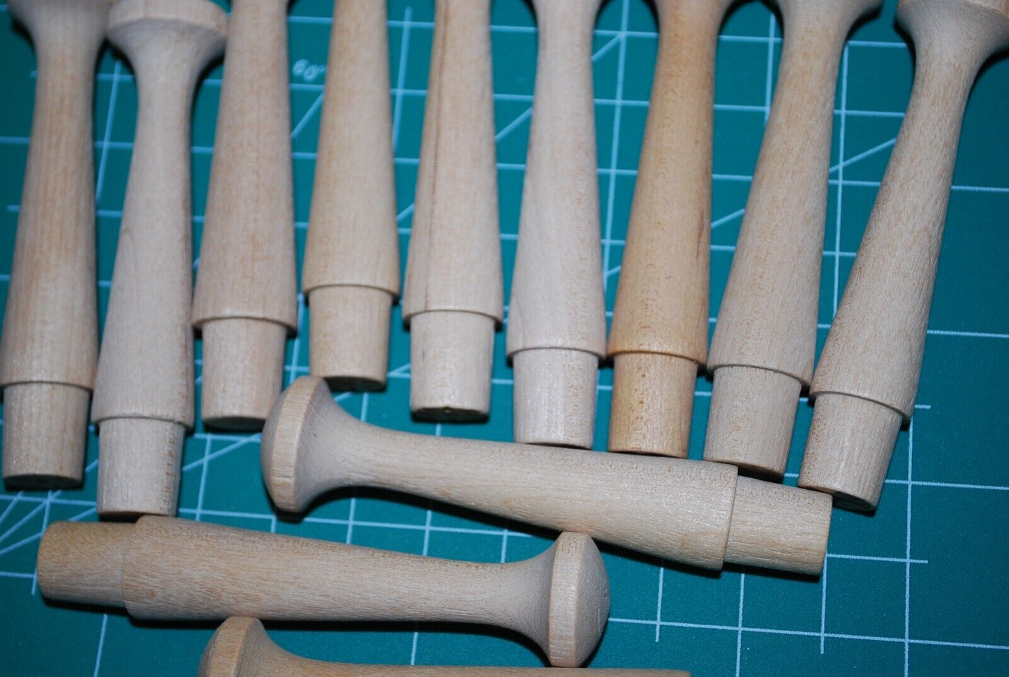 3-1/2" Unfinished Hardwood Shaker Peg - Coat hanger rack 12pc Packs Lot #SP01