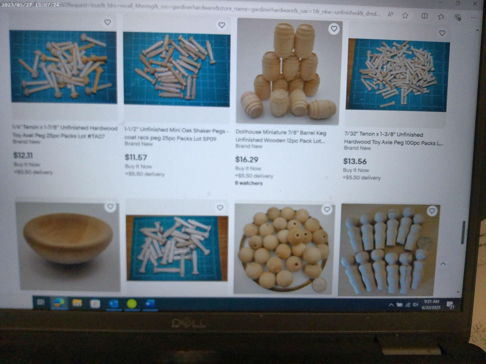 Huge $40k Un-Finished Wooden Craft Parts DIY eBay Store Inventory Lot For Sale