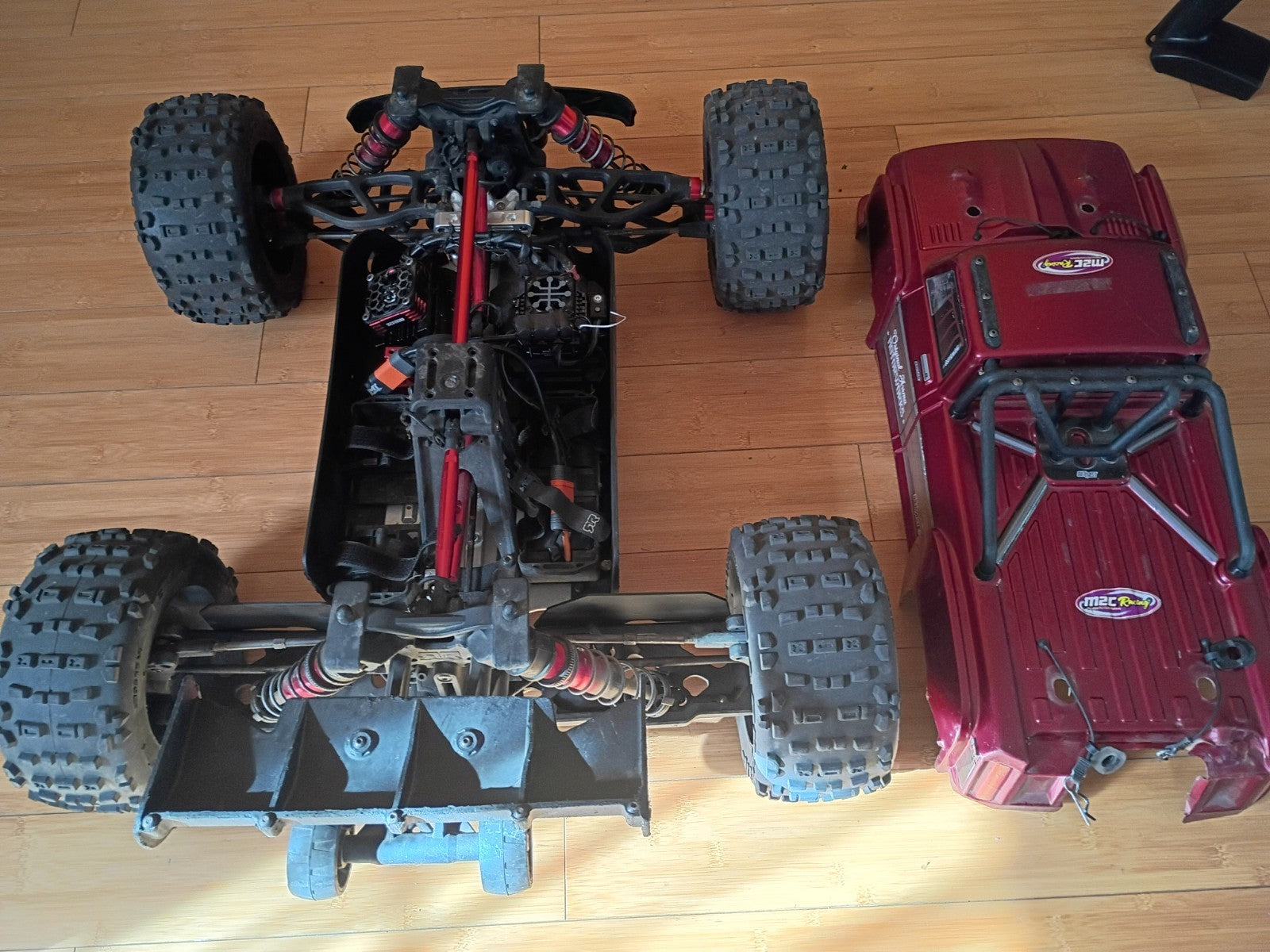 Arrma 1/5 Outcast 8s RC Stunt Truck, Used, With Batteries M2C Chassis RTR