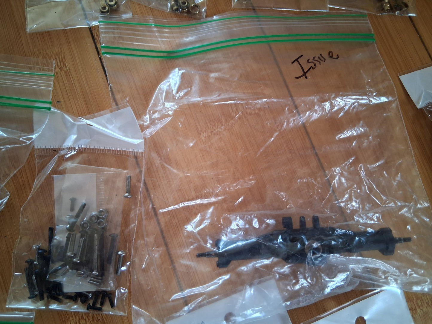 Huge lot of Traxass TRX4M Crawler Parts, Upgrades, Trailer, Bearings + - 80N-210