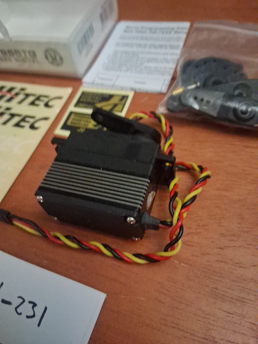 Hitec HS-7955TG V2 Digital Servo High Torque Titanium Gear Coreless - 80N-231