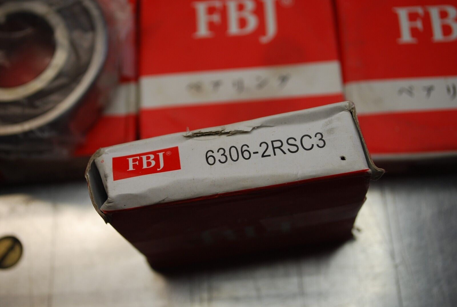 FBJ 6306-2RSSC3 Ball Bearings - Lot of Qty (4) NOS - RBL180