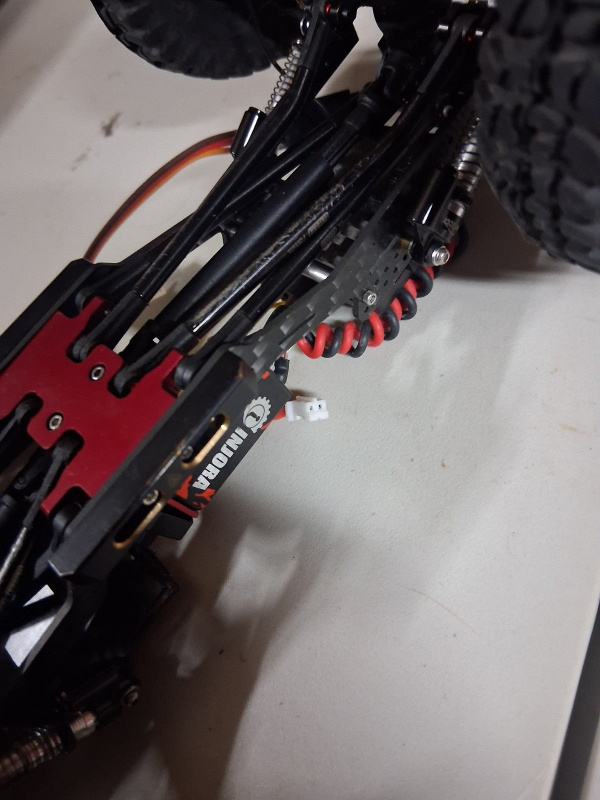 Highly Upgraded HEAVY SCX24 Crawler - All metal, 4WS, custom body - 80N-212