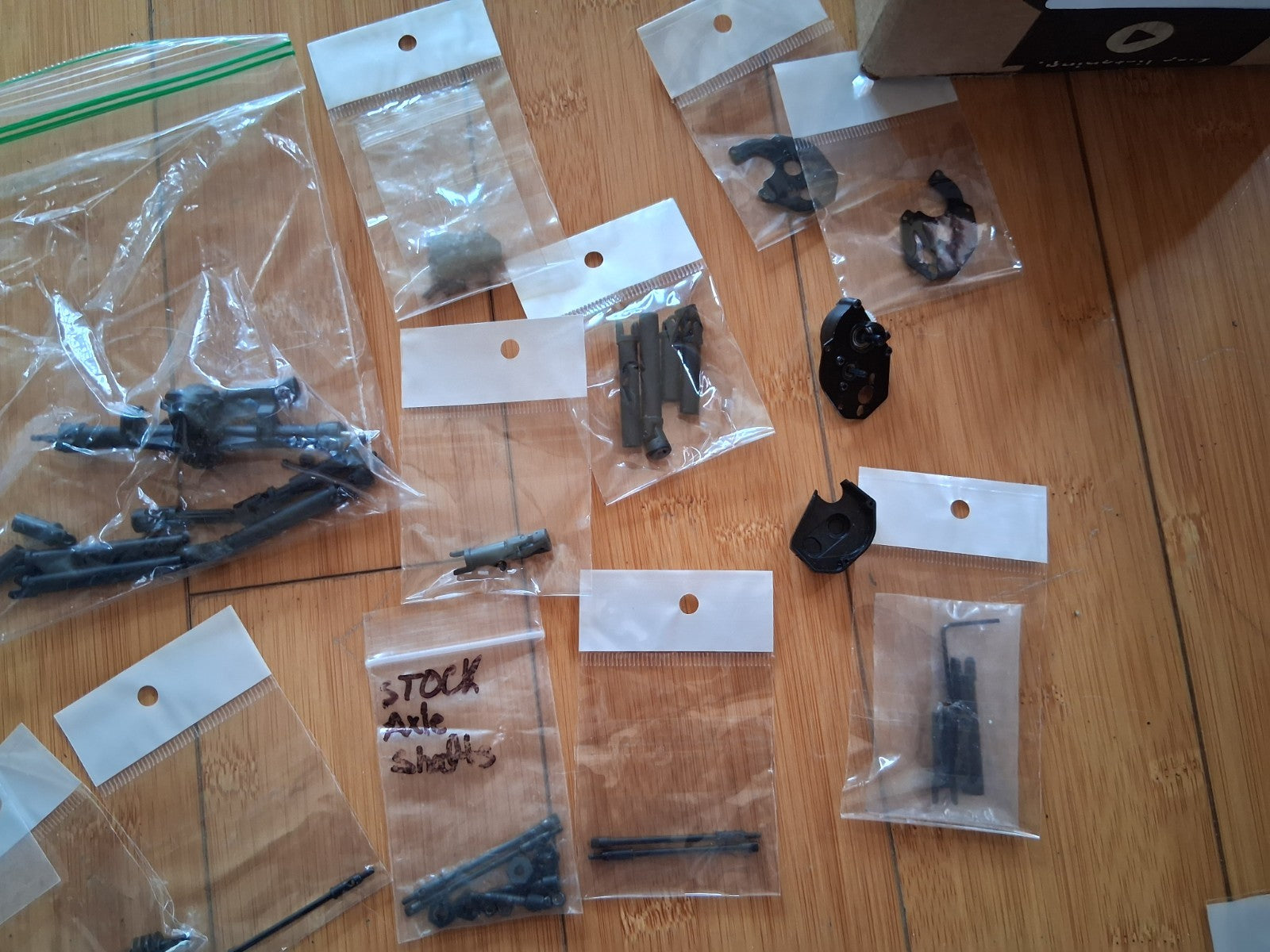 Large lot of SCX24 Crawler Pull-Offs and Used Parts - 80N-207