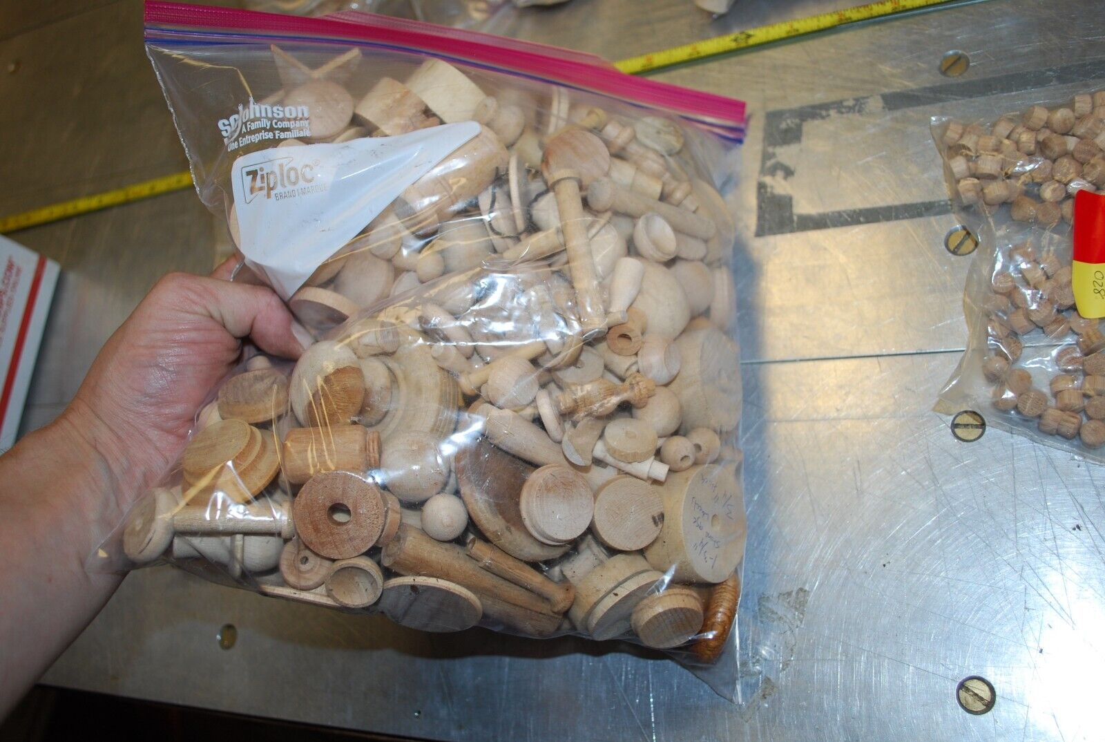 Snowman, Bells, Plugs, Wooden Craft Parts / Shapes Mix - Actual Lot – WPS45