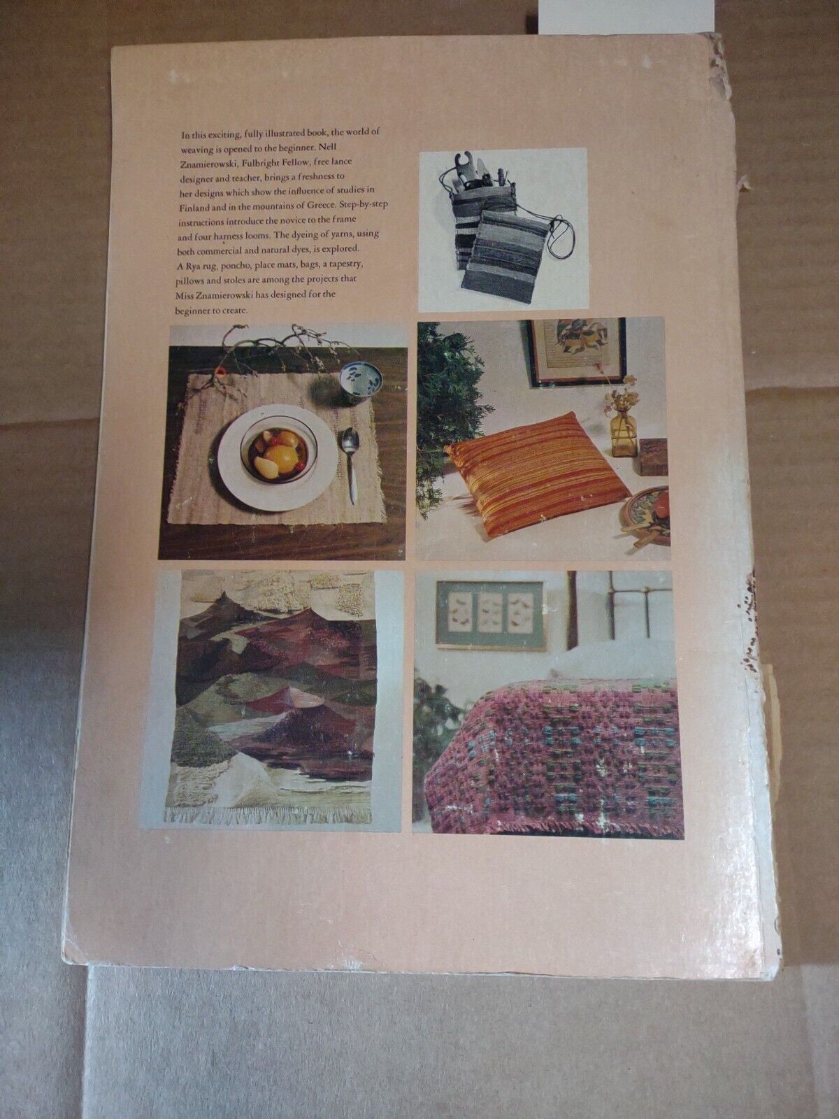 Step-by-Step Weaving, Nell Znamierowski, softbound, 1967, #ref010