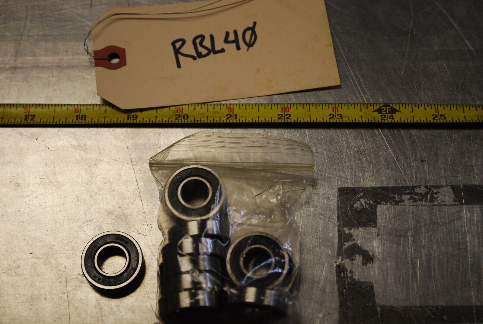 PEER SR8 Ball Bearings - Lot of Qty (10) NOS - RBL040