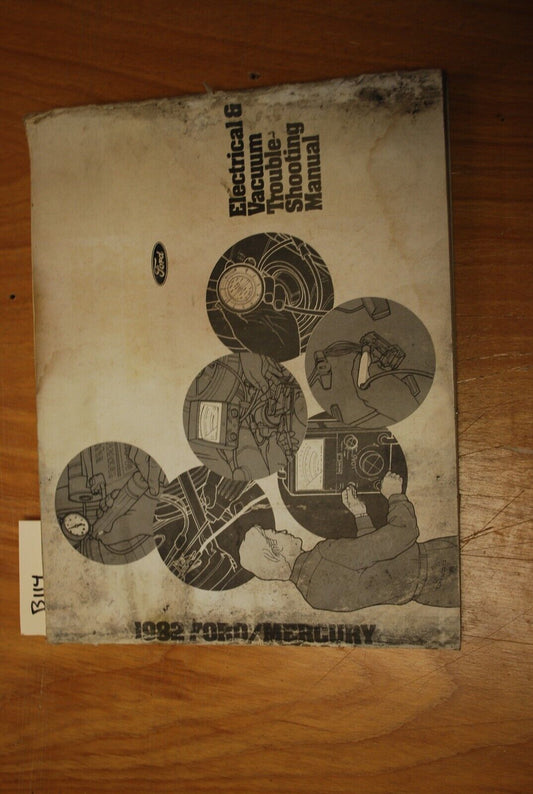 1982 ford /mercury electrical & vacuum troubleshooting manual - B114