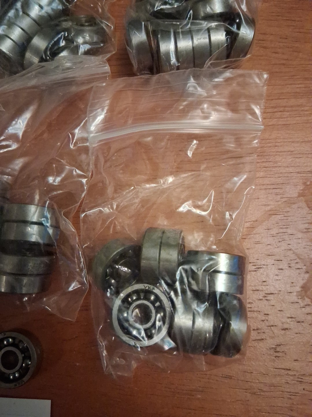 Lot of 113 vintage NOS VKF LM4 , 3 & 4 Precision Ball Bearings Lot 80N-225