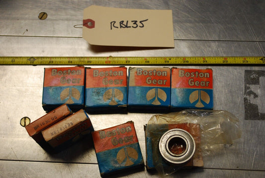 Boston Gear NR1630 DS Ball Bearings - Lot of Qty (8) NOS - RBL035