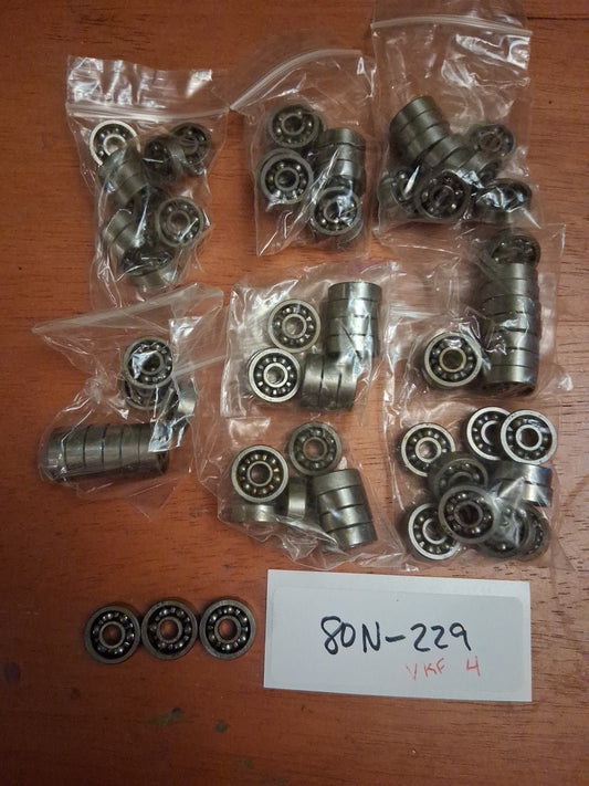 Lot of 93 vintage NOS VKF 4 Precision Ball Bearings Lot 80N-229