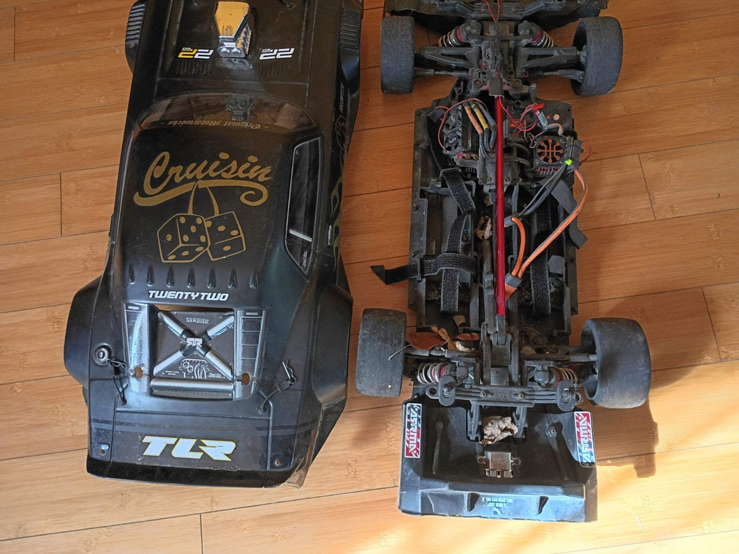 Arrma Felony 6s 1/7 Scale RC 4ws Street Car, Complete, Used, Includes Batteries