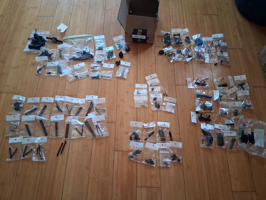 Large lot of SCX24 Crawler Pull-Offs and Used Parts - 80N-207