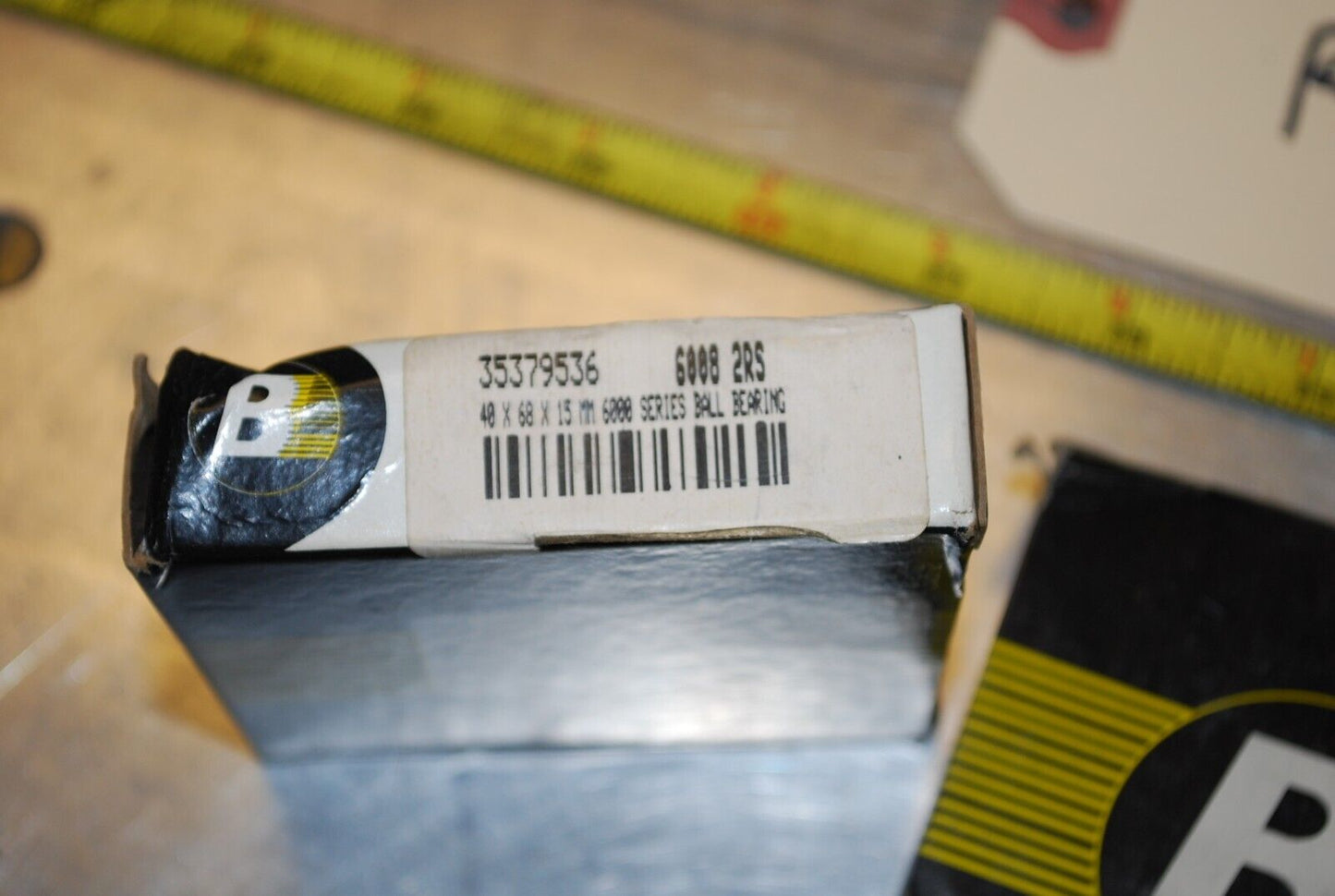 Bearings Unlimited 6008 2RS Ball Bearings - Lot of Qty (5) NOS - RBL039