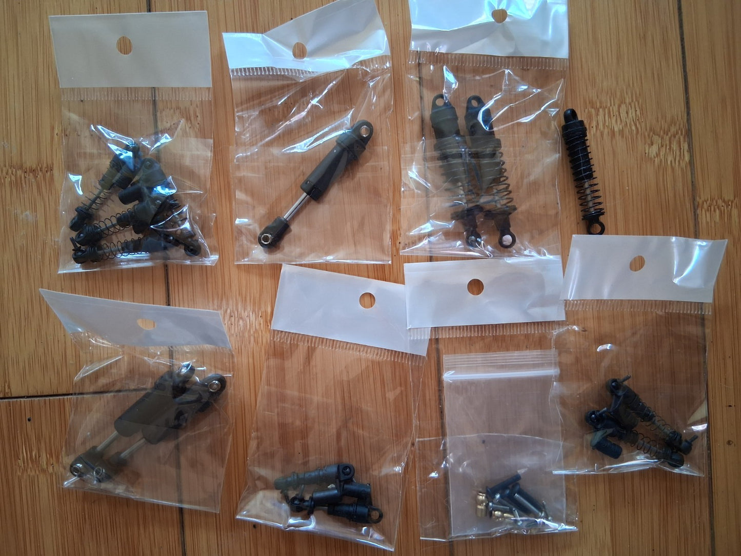 Large lot of SCX24 Crawler Pull-Offs and Used Parts - 80N-207