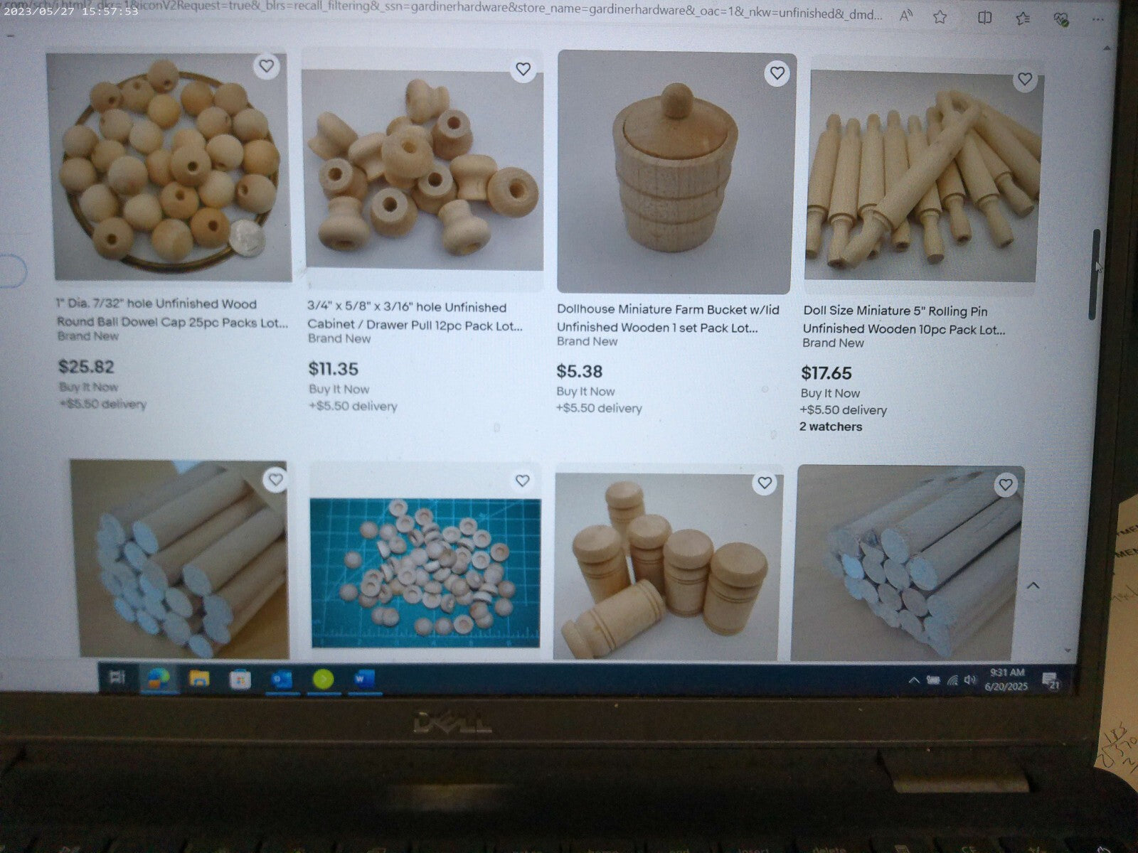 Huge $40k Un-Finished Wooden Craft Parts DIY eBay Store Inventory Lot For Sale