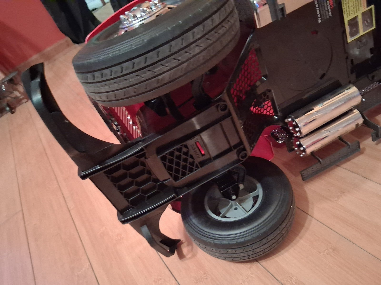 New Bright 1/6 Scale International CXT  RC Truck Red Dump Bed - New With Tags