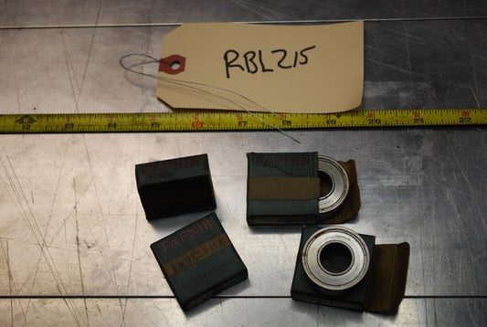 Fafnir 202KDD Ball Bearings - Lot of Qty (4) NOS - RBL215