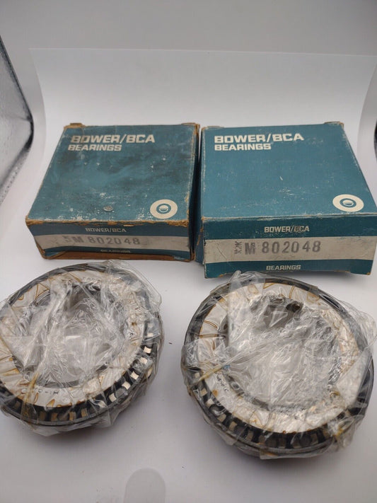 BCA M-802048 Bearing Cone NOS Pair Lot of (2) #B015