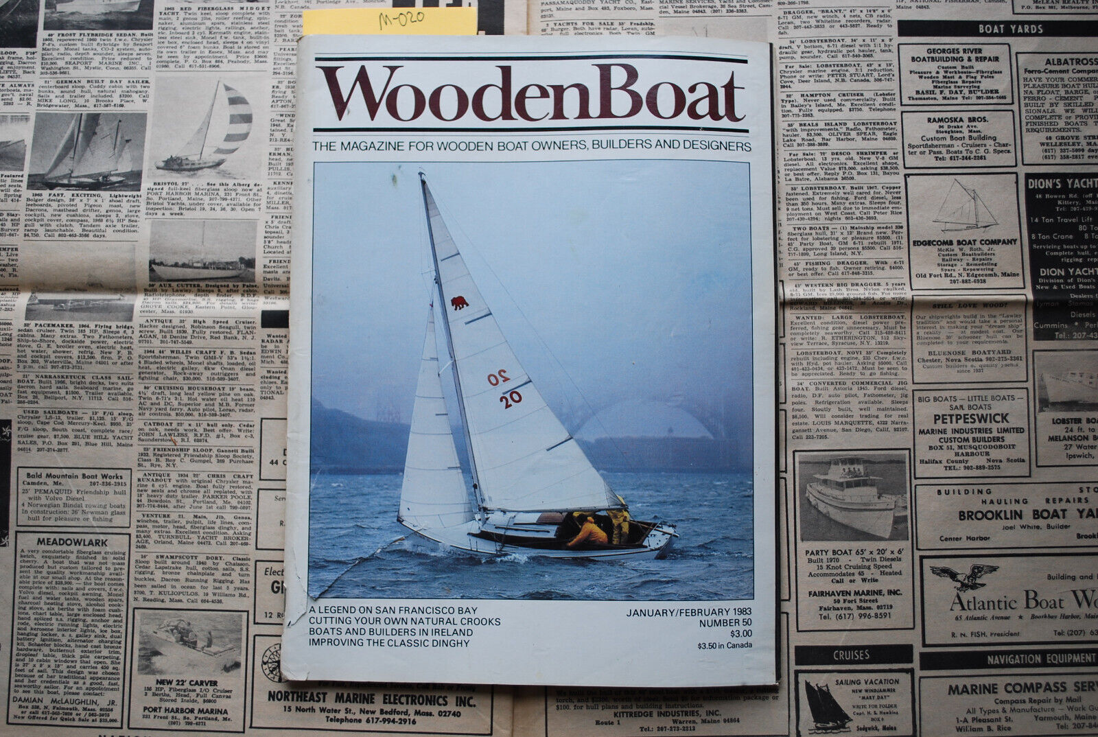 WoodenBoat Magazine "Improving the Classic Dinghy" Jan / Fed 1983 No. 50 - M-020