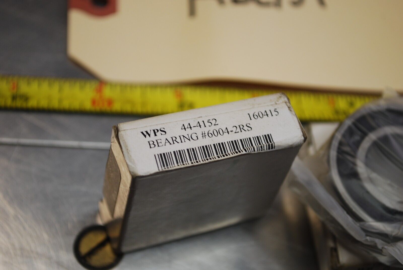 WPS 6004-2RS Ball Bearings - Lot of Qty (2) NOS - RBL151