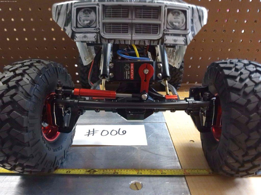 1/10 Scale RC Crawler Truck METAL UPGRADED, Portals  #006