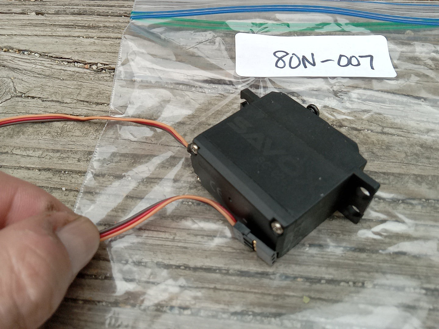 Savox SC-0252 mg Digital Servo for RC, Tested - 80N007